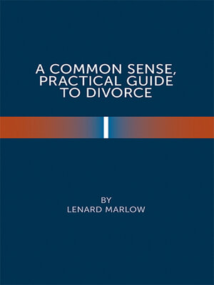 cover image of A Common Sense Practical Guide  to Divorce